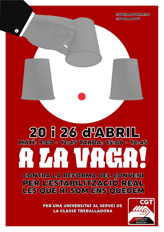 Cartel Vaga 20-26-A-CGT